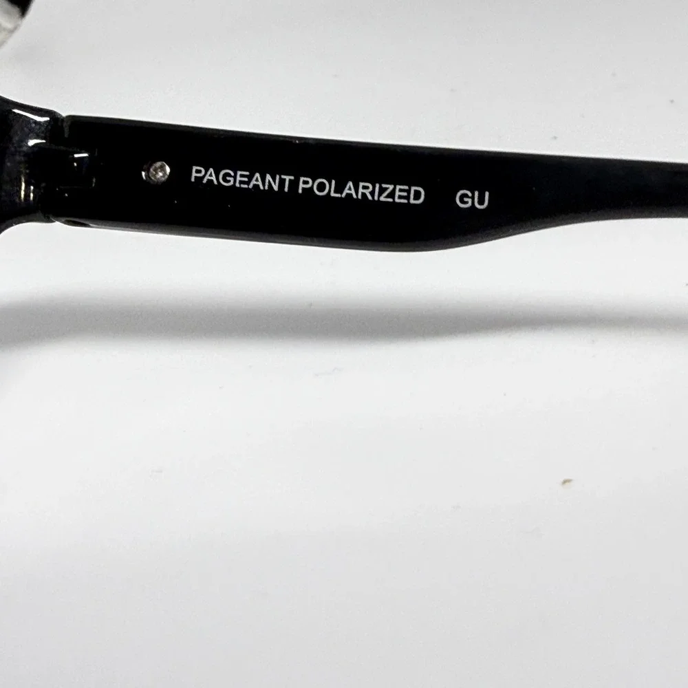 Suncloud by Polaroid Pageant Polarized Sunglasses Black‎ Frame Gray Lens GU